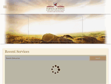 Tablet Screenshot of parnickjenningsfuneral.com
